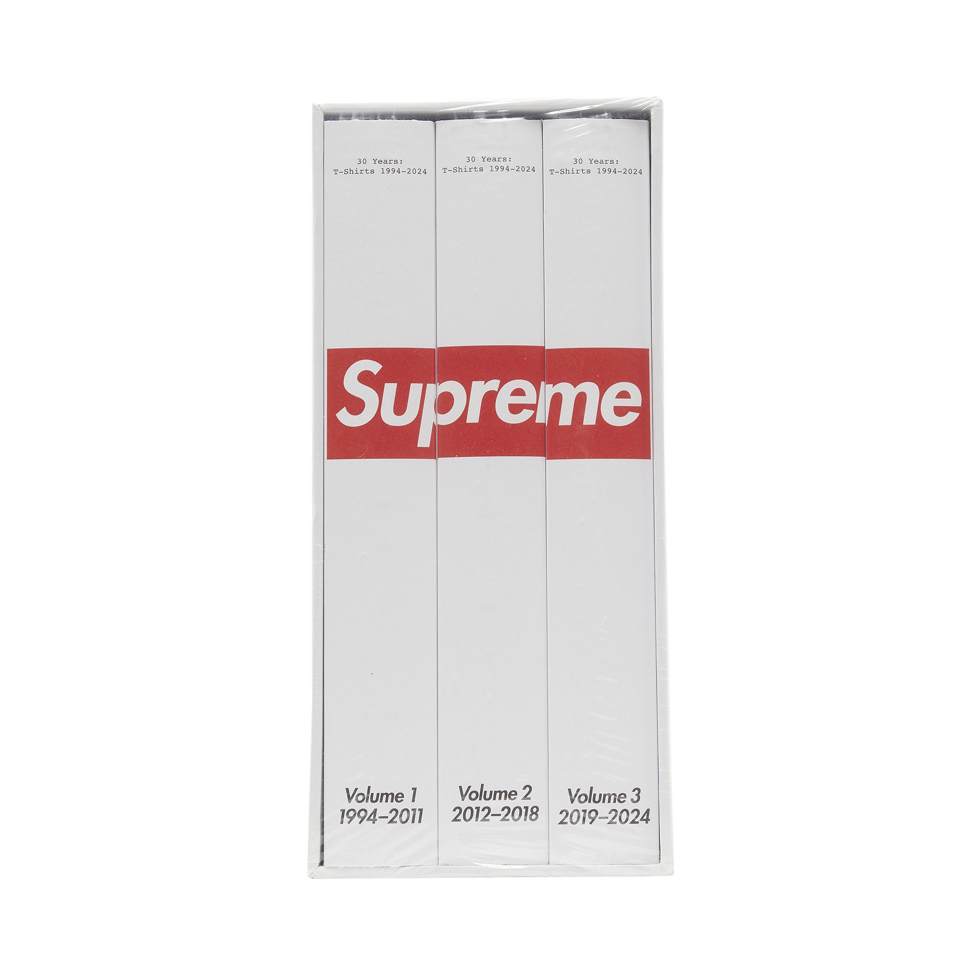 Supreme 30 Years: T-Shirts 1994-2024 Book (3-Volumes) (SS24