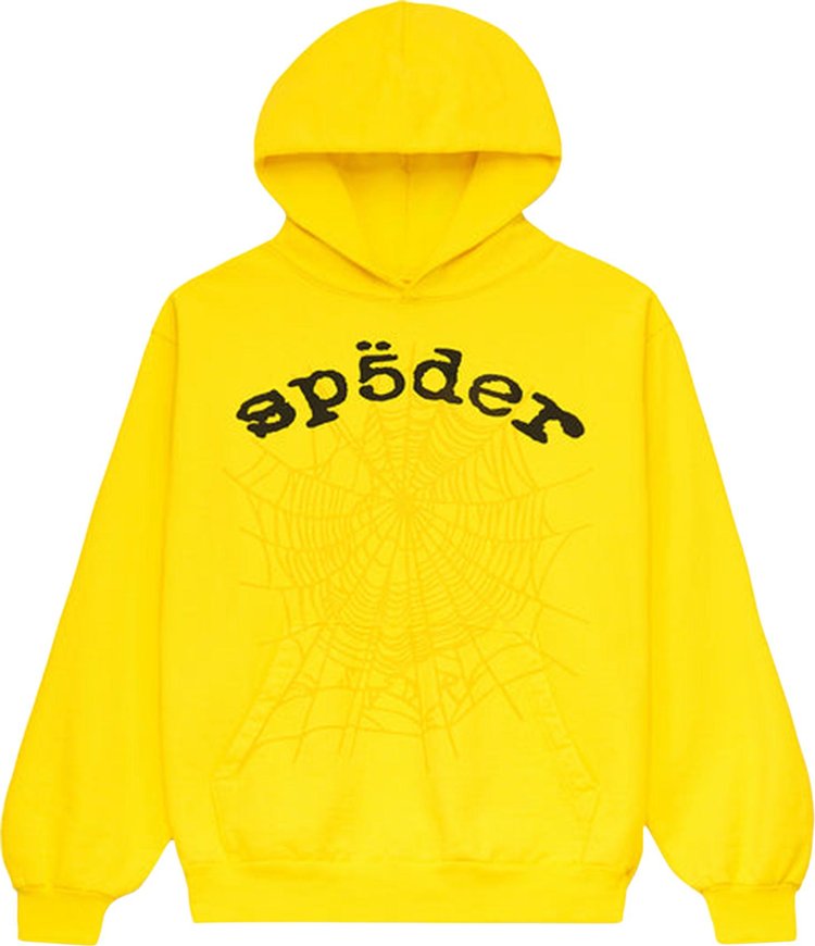 Sp5der Legacy Hoodie Yellow