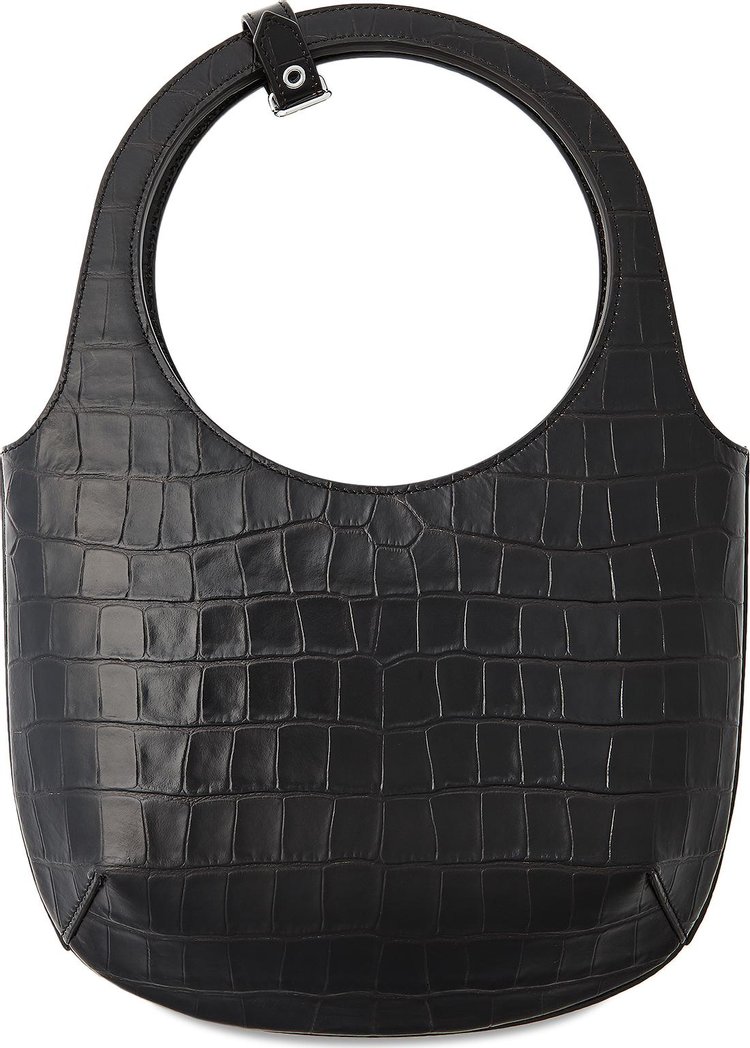 Courreges Holy Croco Stamped Bag Bark