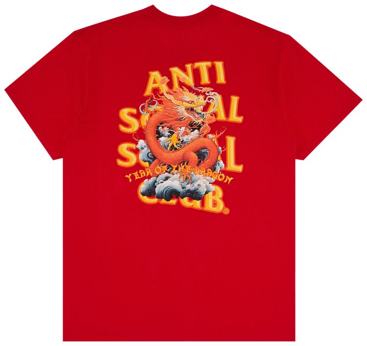 Anti Social Social Club No Sympathy Tee Red