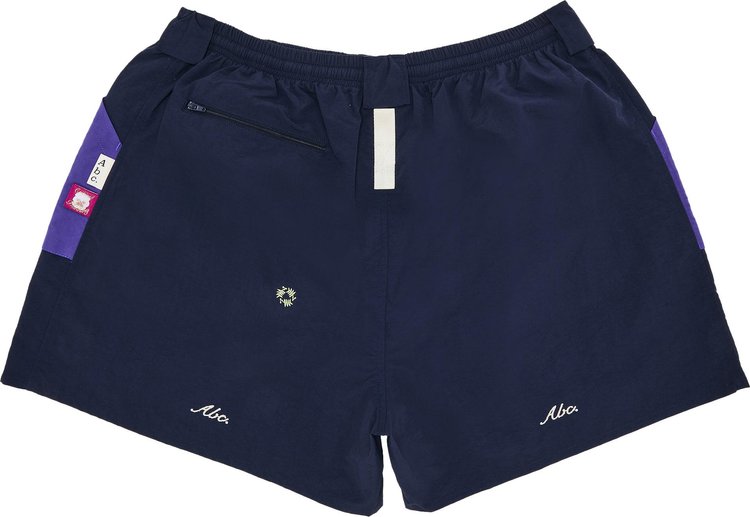 Advisory Board Crystals Camp Crystal Lake Swim Shorts NavyPurple