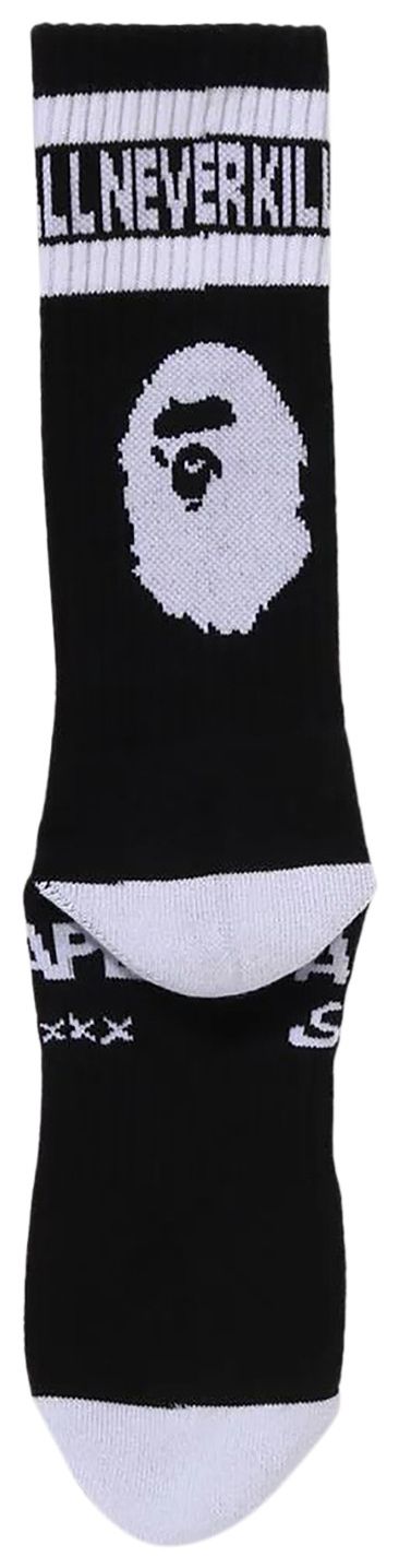 BAPE x Saint Mxxxxxx Socks Charcoal