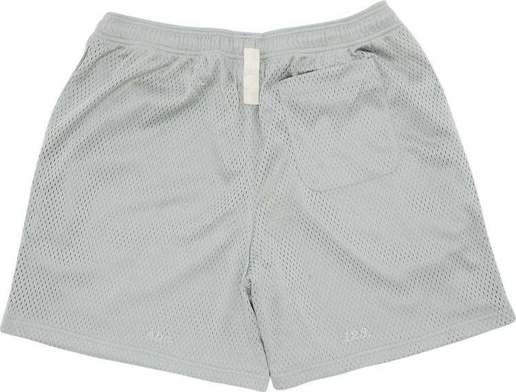 Advisory Board Crystals Hologram Mesh Shorts Grey