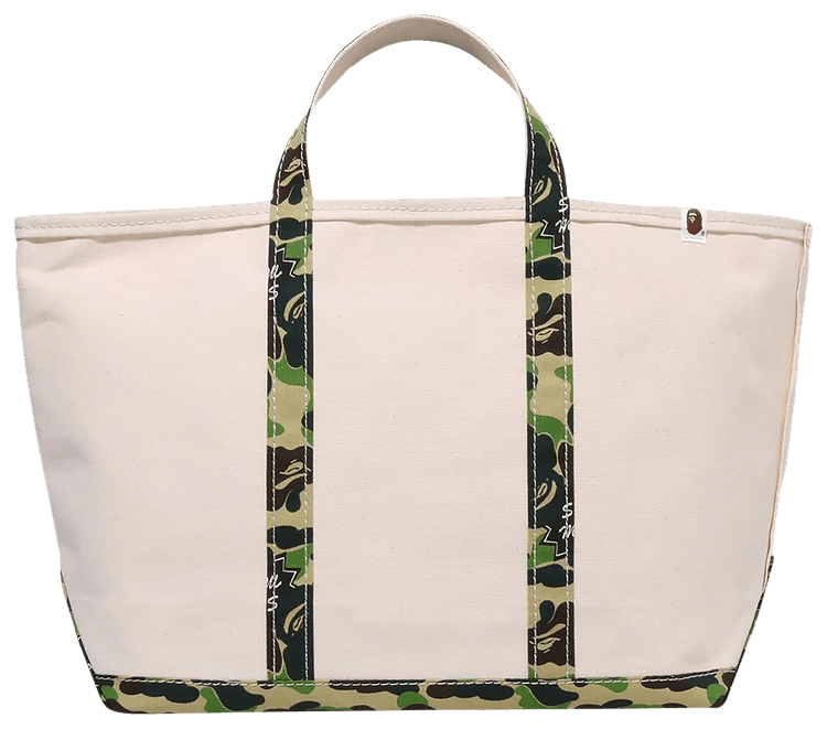 BAPE x Saint Mxxxxxx Tote Bag Ivory