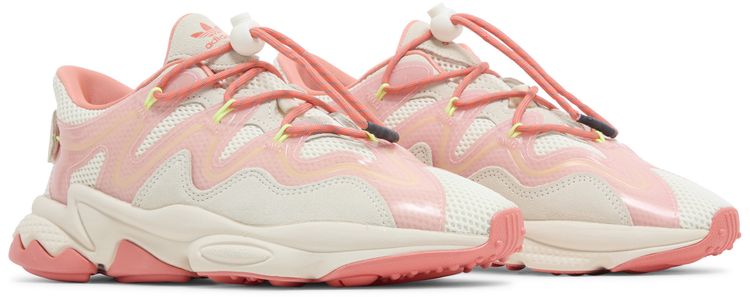 Adidas Wmns Ozweego Plus Cream Semi Coral