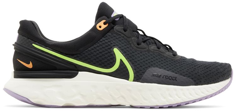 React Miler 3 Anthracite Ghost Green