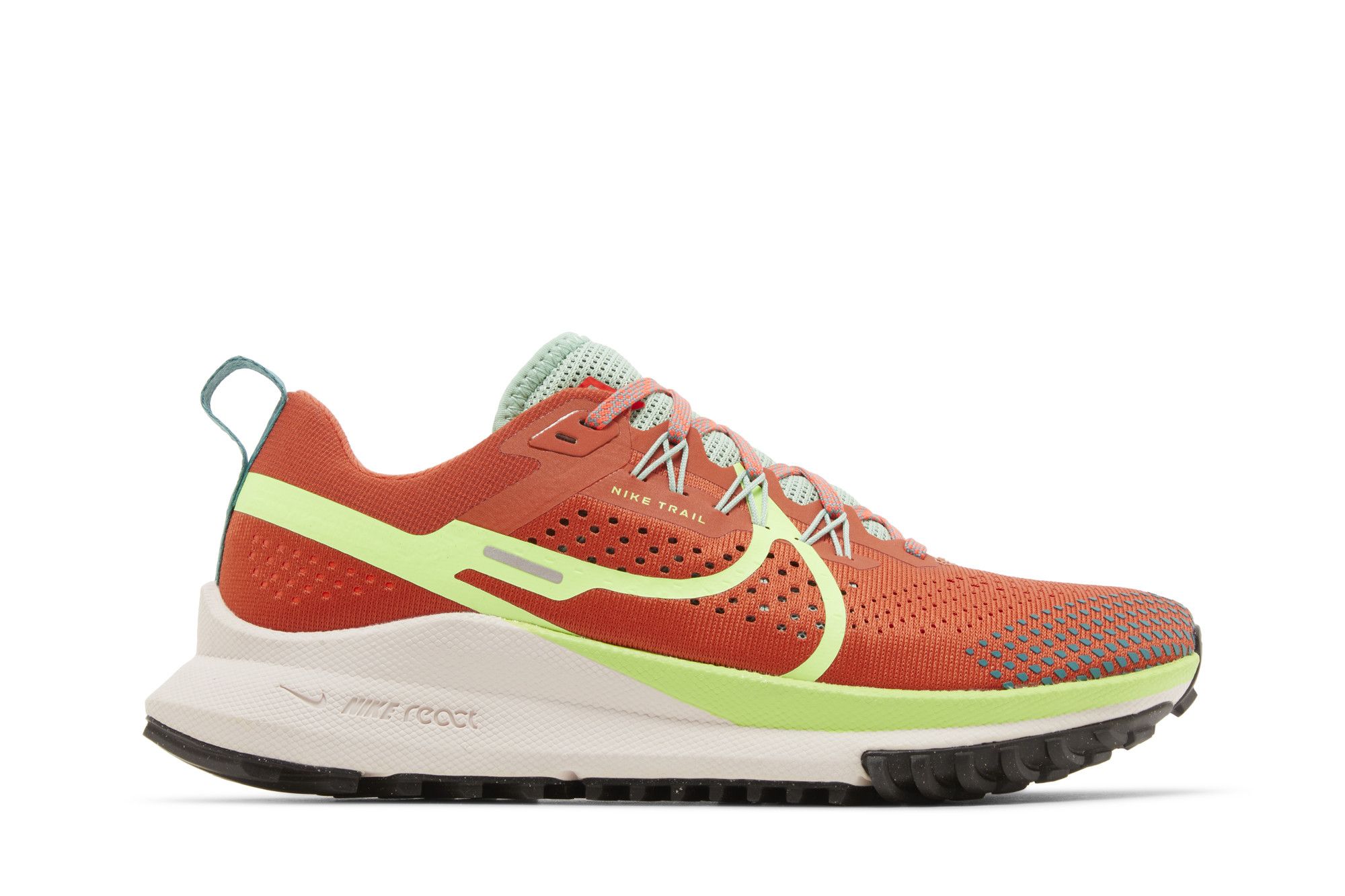 Buy Nike Wmns React Pegasus Trail 4 'Mantra Orange Ghost Green