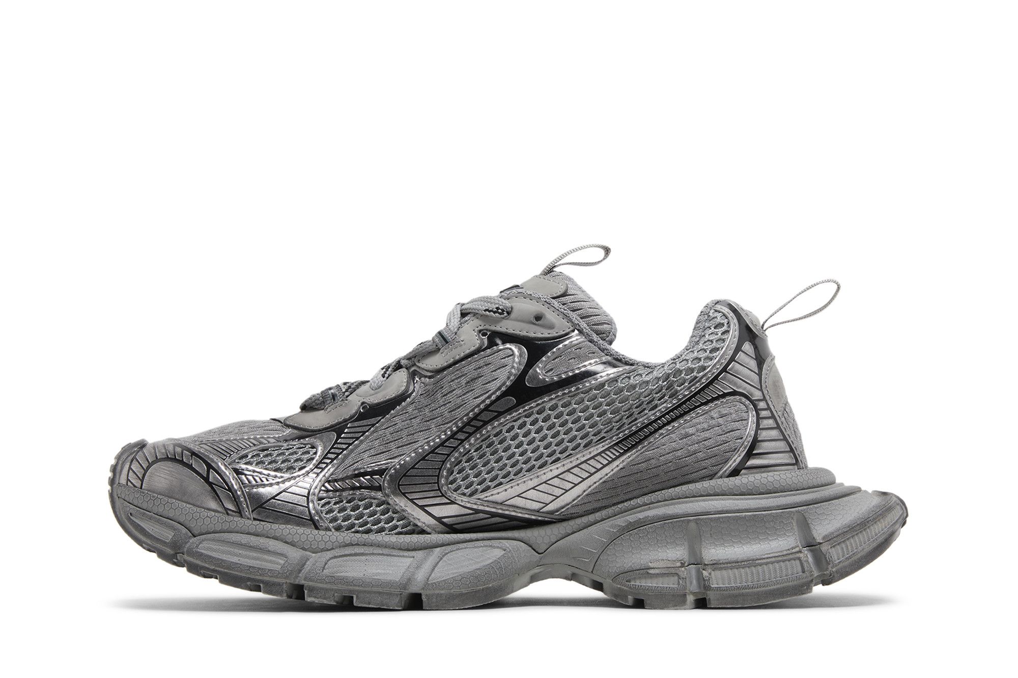 Buy Balenciaga 3XL Sneaker 'Worn-Out - Grey' - 734734 W3XL1