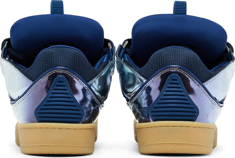 Lanvin Curb Sneakers Specchio Degrade Effect   Cornflower