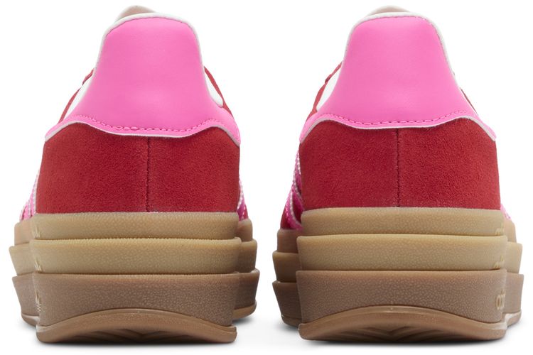 Wmns Gazelle Bold Collegiate Red Lucid Pink