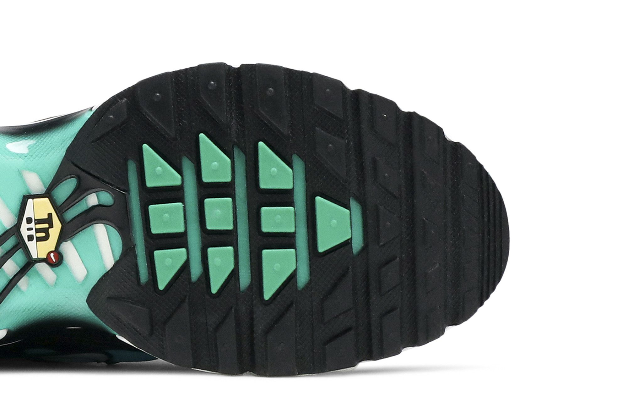 Air max plus clear emerald best sale