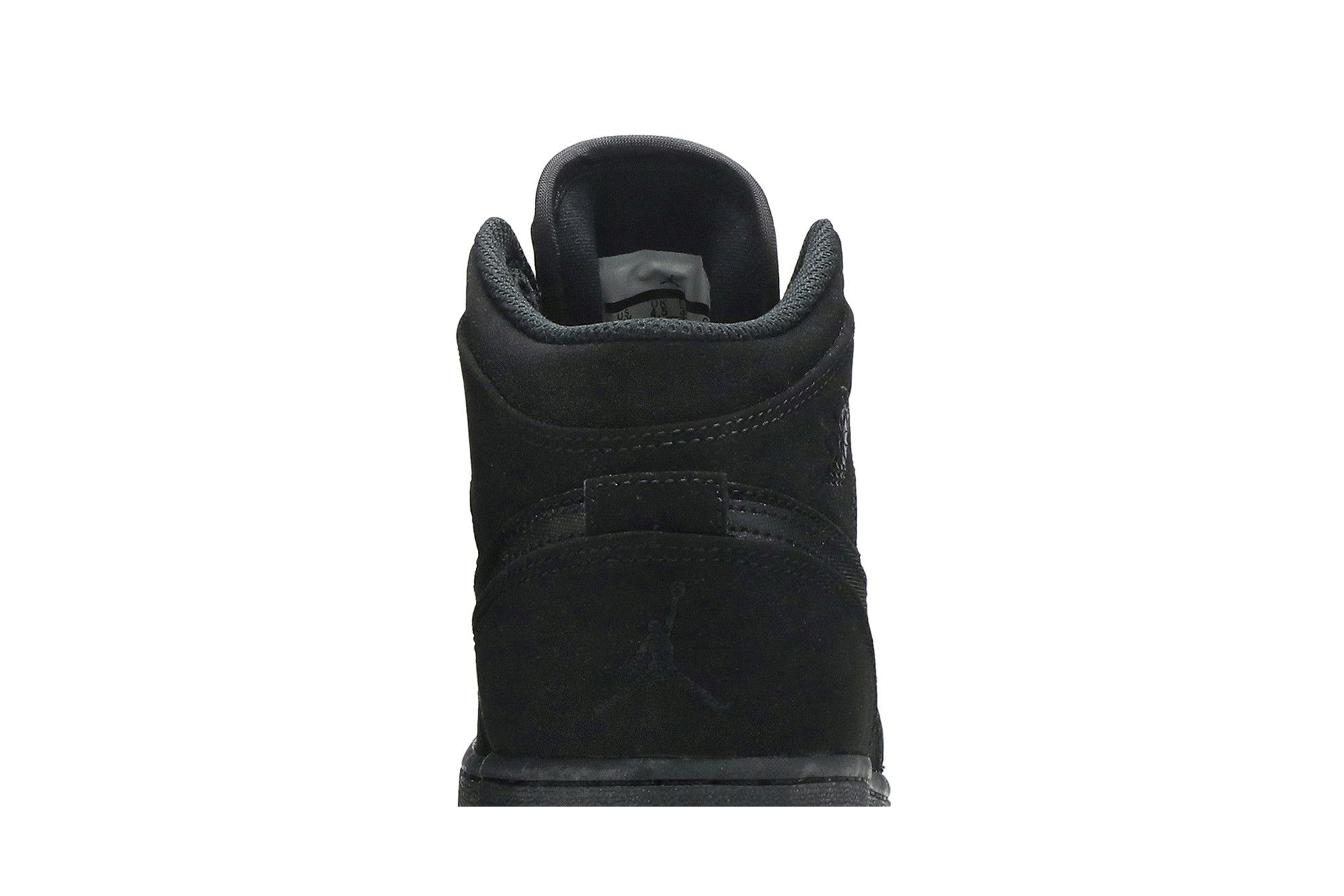 Size 4.0 Air Jordan 1 Mid BG Black