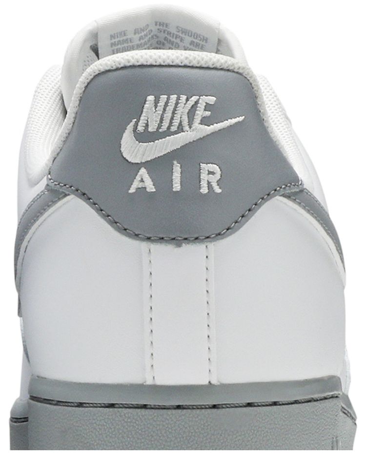 Nike Air Force 1 07 White Grey Sole