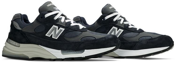 New Balance 992 Made in USA Navy Grey