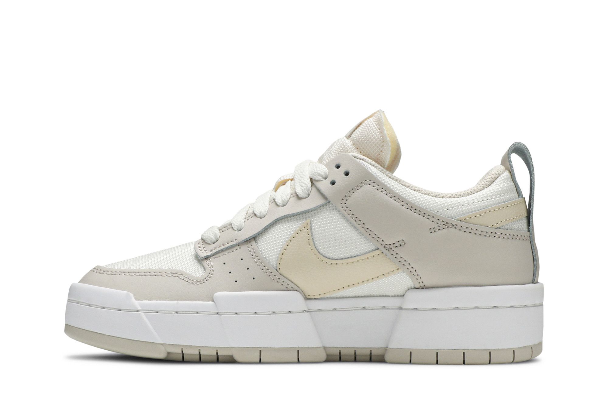 nike wmns dunk low disrupt sail pearl white