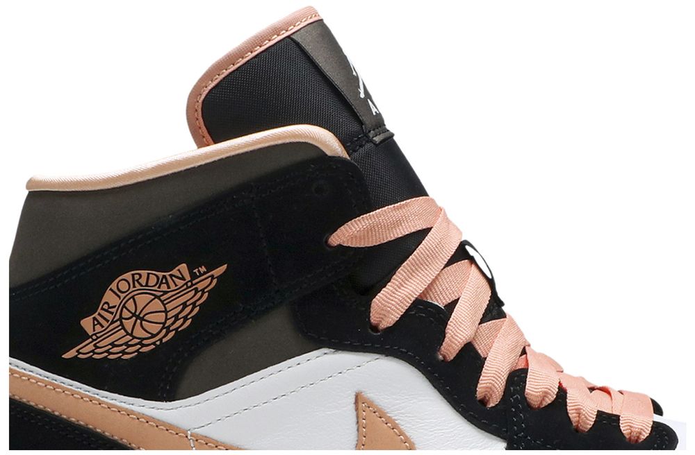 peach jordan 1 mid