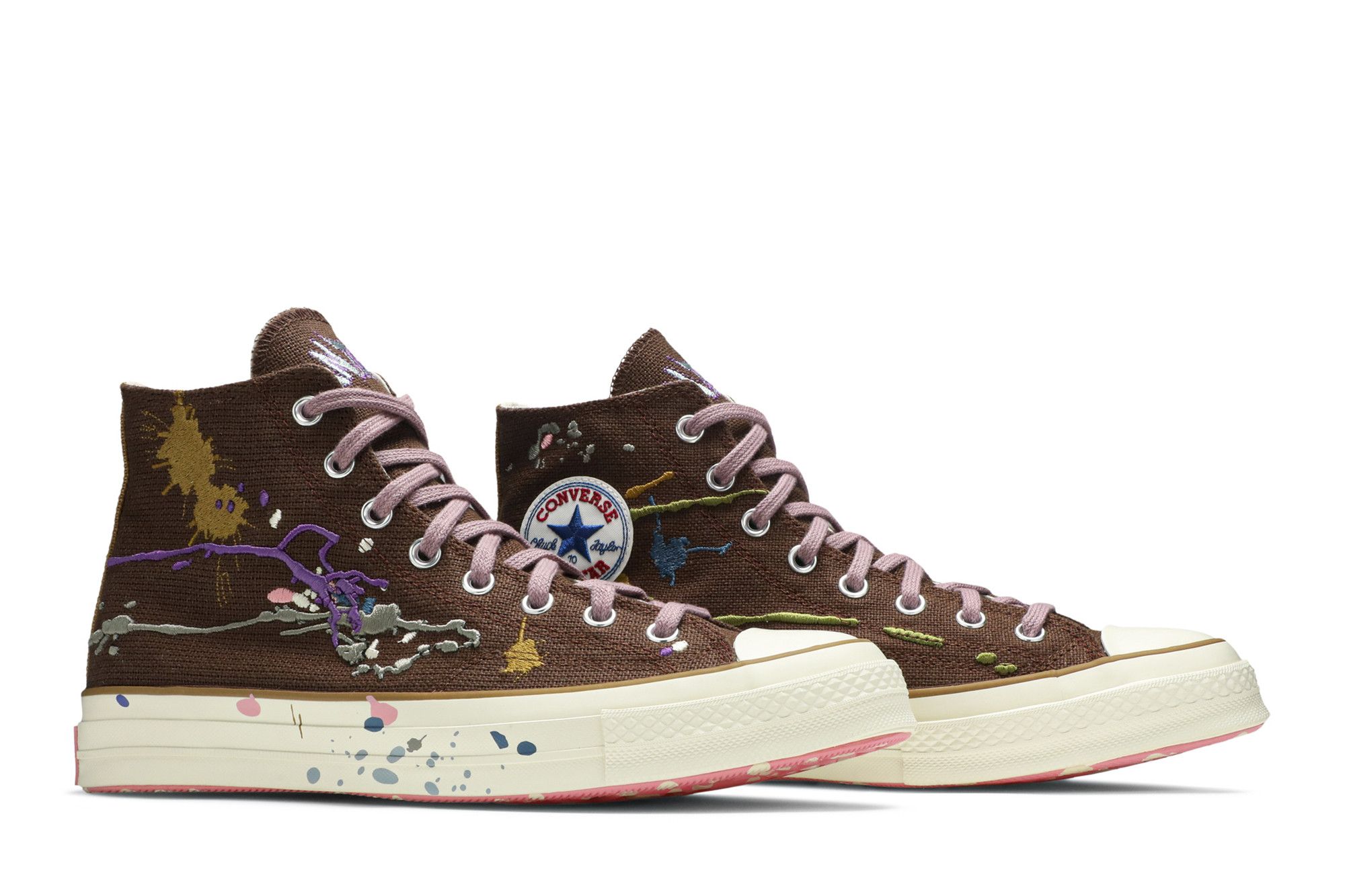 Buy Bandulu x Converse Chuck 70 High 'Paint Splatter - Cappuccino
