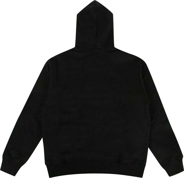 424 Rather Sleep Hooded Sweatshirt Black