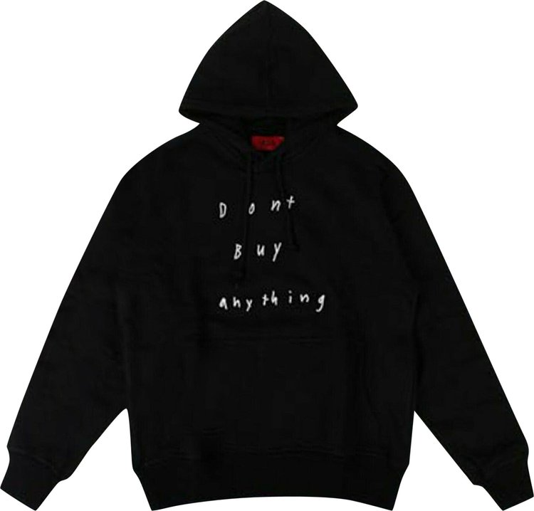 424 Don't Buy Hooded Sweatshirt 'Black'