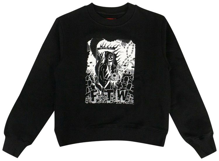 424 FTW Crewneck Sweatshirt 'Black'