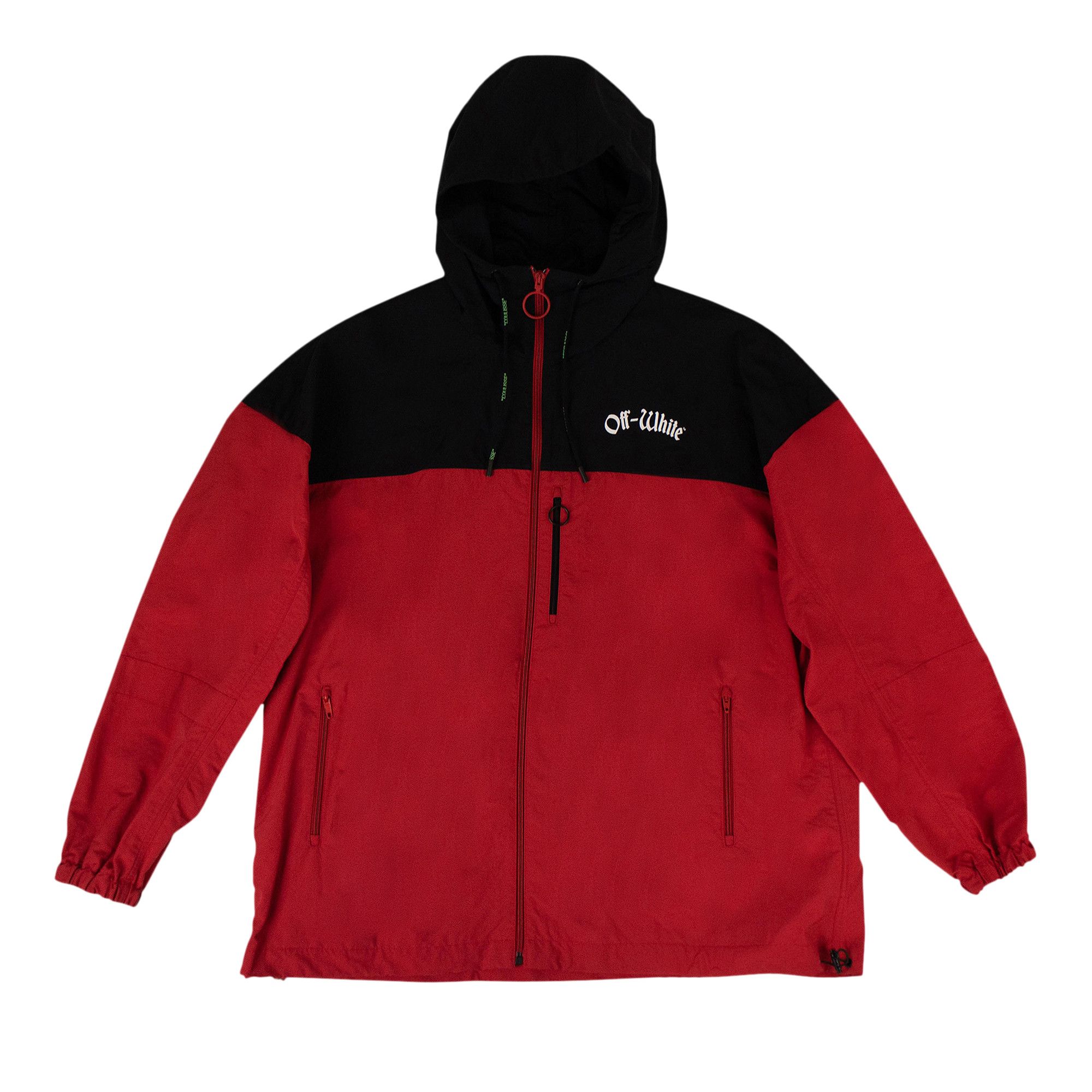 Buy Off White Impressionism Jacket Red Black OMEA169R19C010262001 GOAT UK