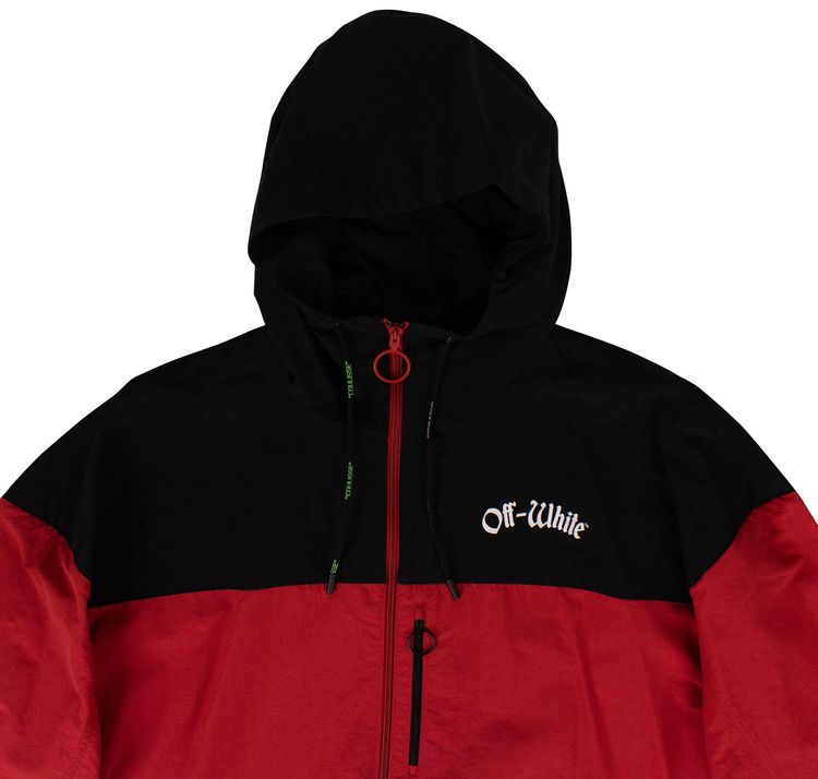 Off White Impressionism Jacket RedBlack