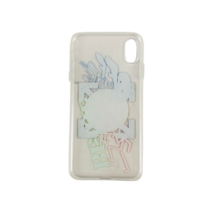 Off White Logo iPhone Xs Max Case Clear