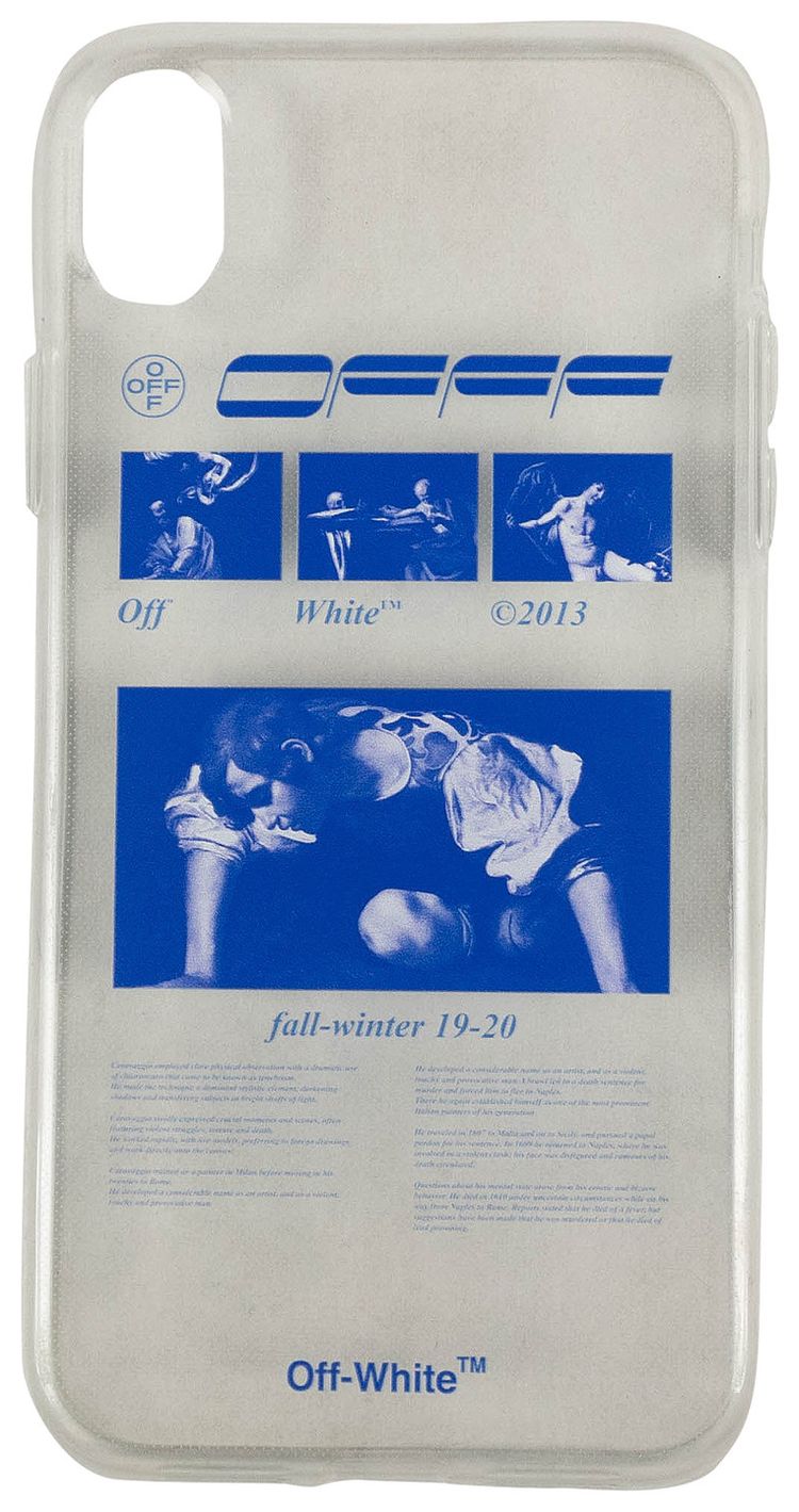 Off White Hardcore iPhone Xr Case Clear