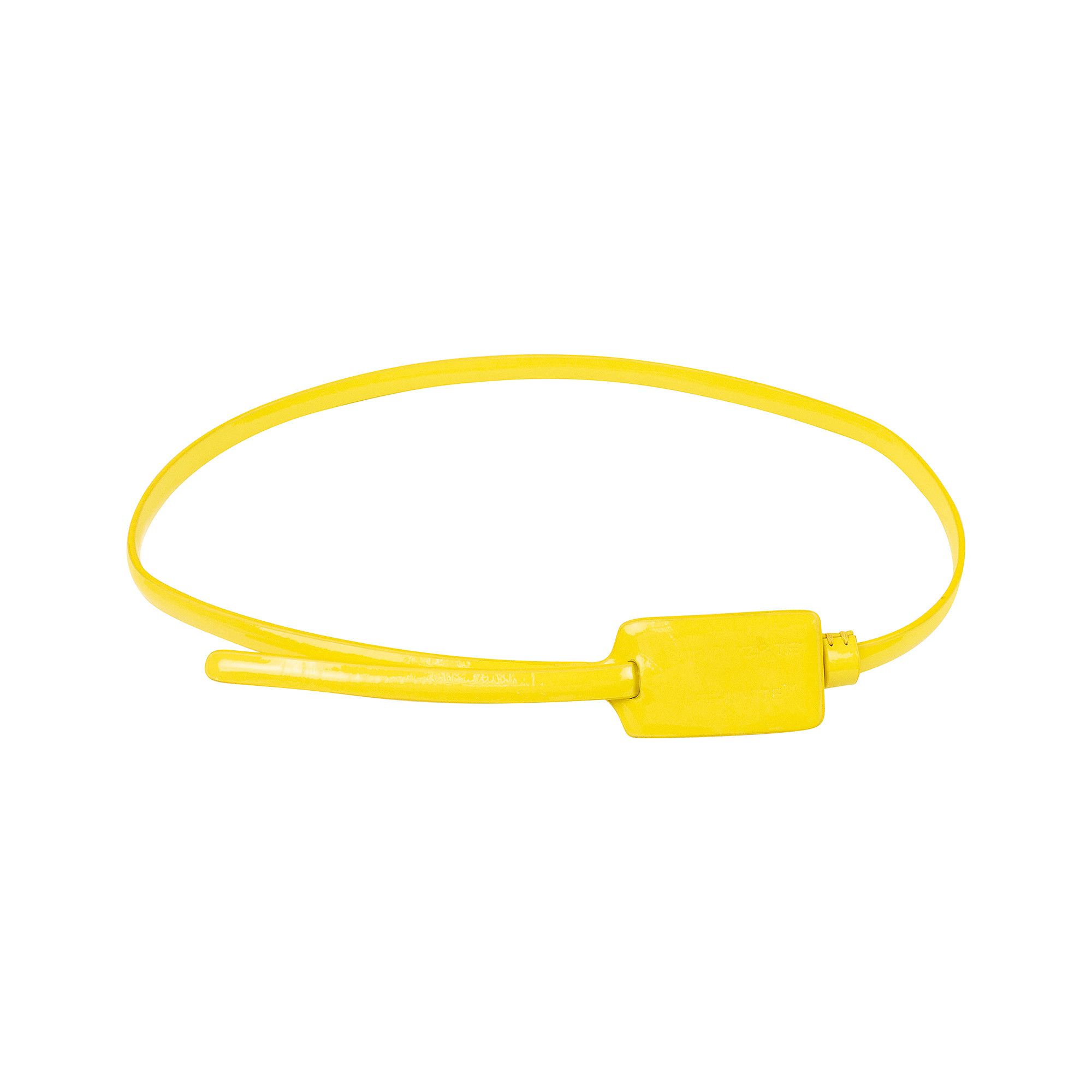 Buy Off White Zip Tie Belt Yellow OWRB019F19F950506000 GOAT
