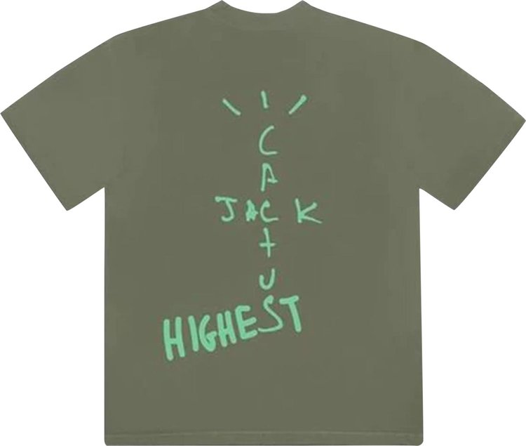 Travis Scott x Nike Air Jordan Highest T Shirt Olive