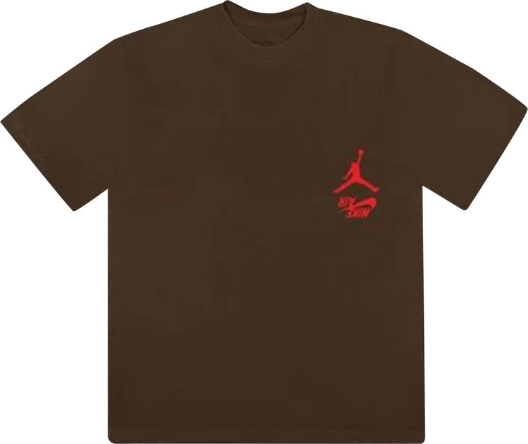 Travis Scott x Nike Air Jordan Highest T-Shirt 'Brown'