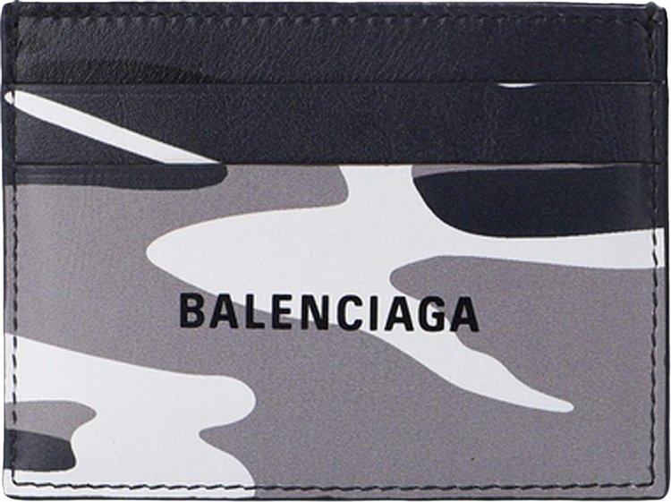 Balenciaga Cash Card Holder 'Grey'