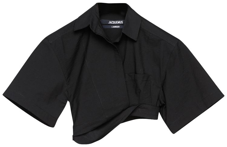 Jacquemus La Chemise Capri Black