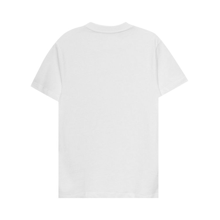 Marine Serre Moon Logo Jersey T Shirt White