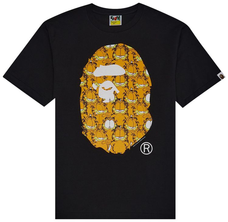 BAPE x Garfield Tee 6 Black