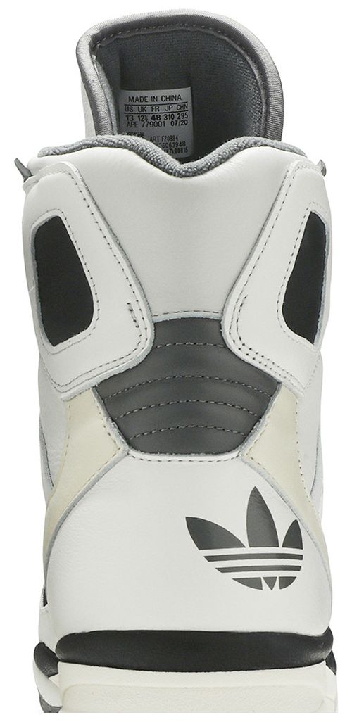 Kid Cudi x adidas Torsion Artillery High Crystal White Core Black