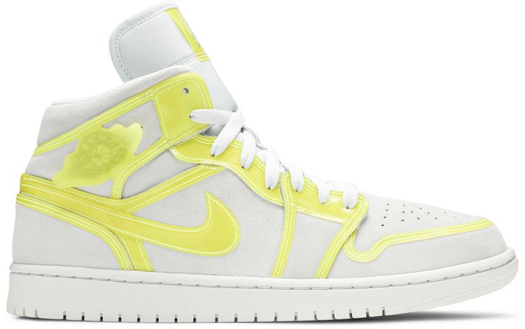 Wmns Air Jordan 1 Mid LX Off White Opti Yellow