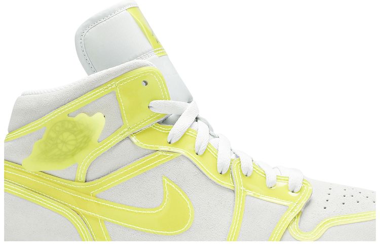 Wmns Air Jordan 1 Mid LX Off White Opti Yellow