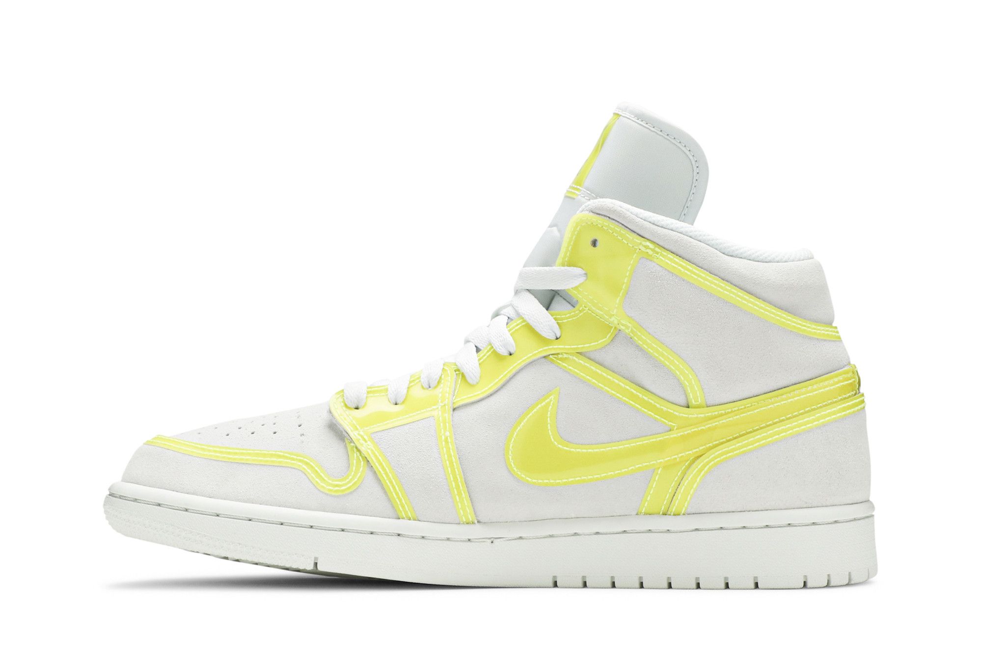 Buy Wmns Air Jordan 1 Mid LX 'Off White Opti Yellow