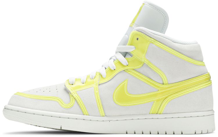 Wmns Air Jordan 1 Mid LX Off White Opti Yellow