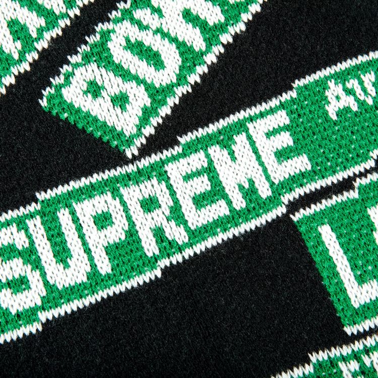 Supreme Street Signs Sweater Black