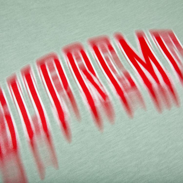 Supreme Blurred Arc Short Sleeve Top Pale Green