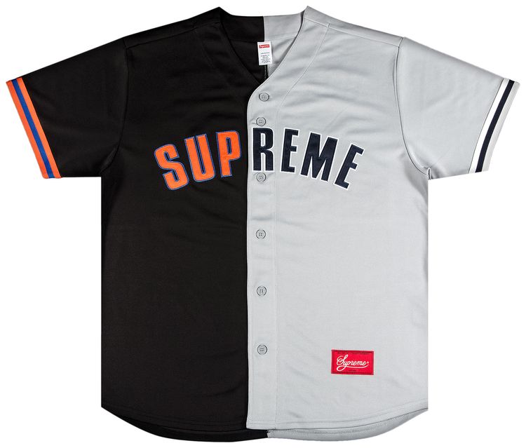 Supreme Dont Hate Baseball Jersey Black