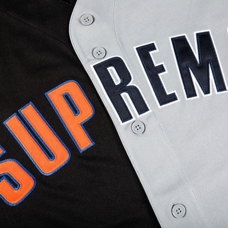 Supreme Dont Hate Baseball Jersey Black