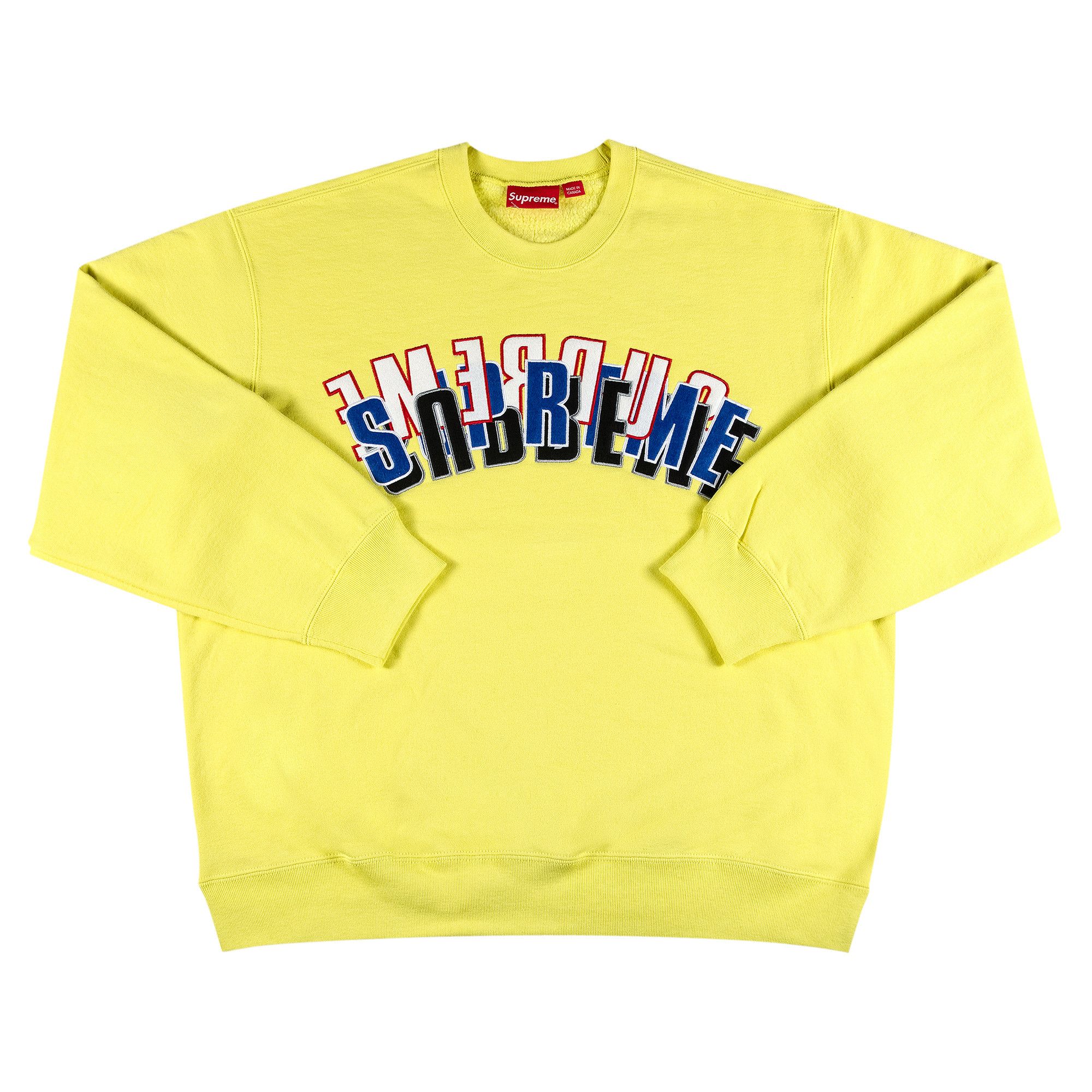 Stacked crewneck supreme sale