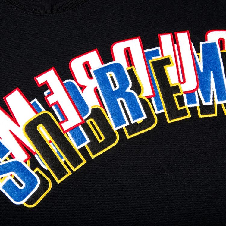 Supreme Stacked Crewneck Black