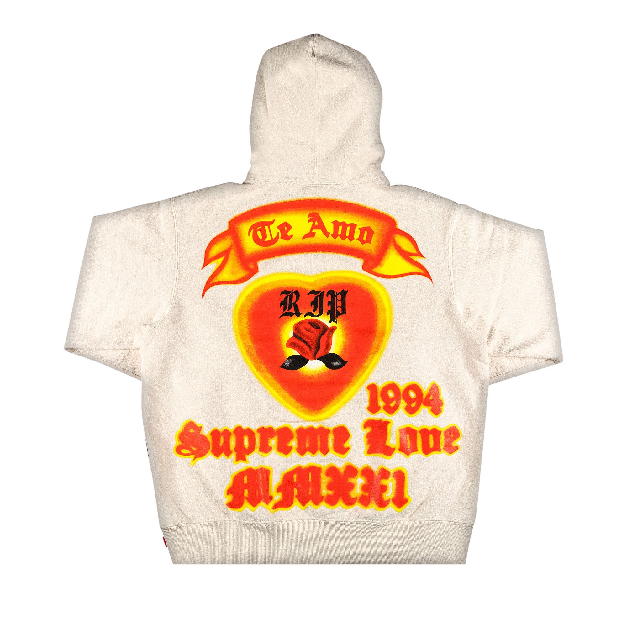 商品画像：Supreme Love Cash Hooded Sweatshirt Black Men's - FW24 - US 4
