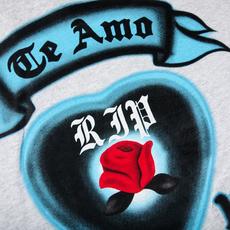 Supreme Love Hooded Sweatshirt Ash Grey