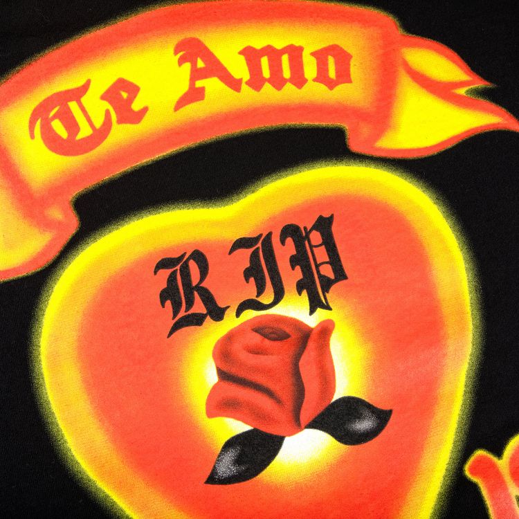 Supreme Love Hooded Sweatshirt Black