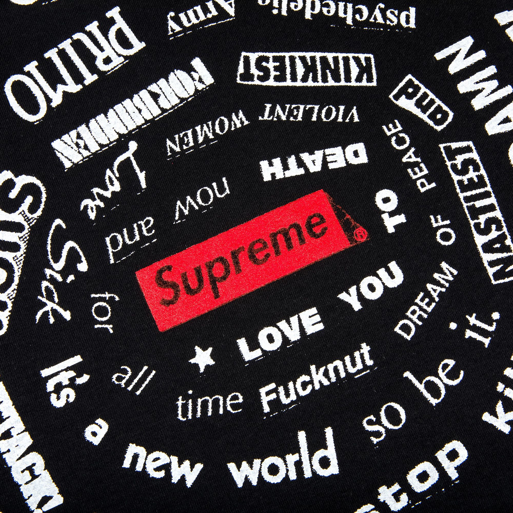 Supreme Spiral Tee (SS21) - $38